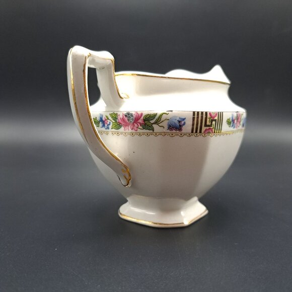 J & G Meakin England Floral Pattern Creamer Pitcher - Picture 10 of 11